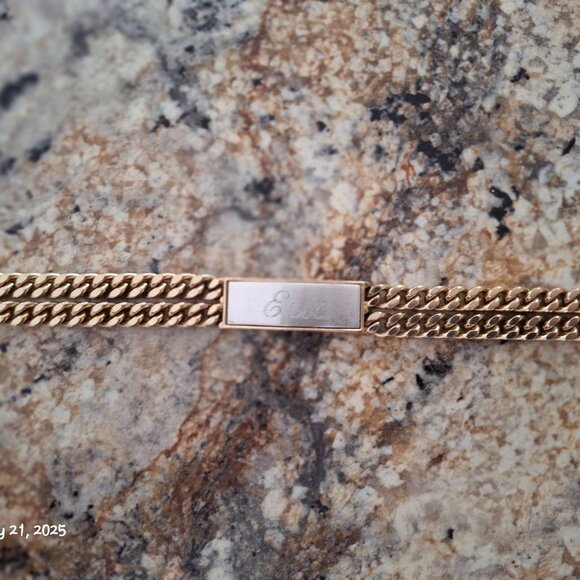 Speidel Engraved Bracelet - Picture 3 of 4